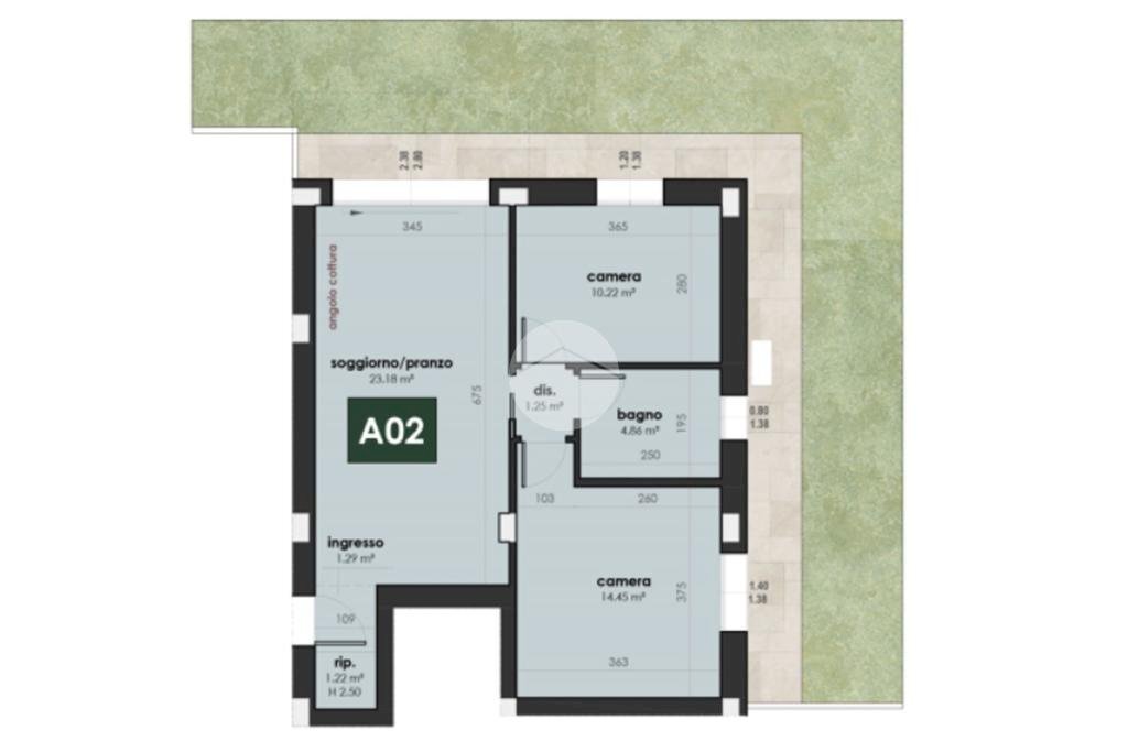 Trilocale Via Paolazzo, Valsamoggia (zona San Lazzaro) - planimetria 1