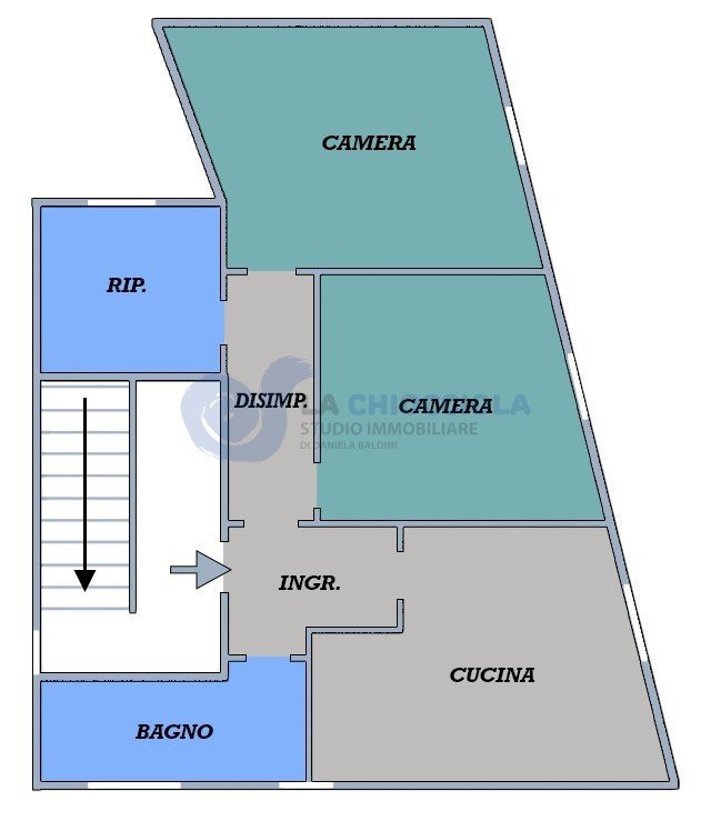 V17 - Four-room apartment VIA SARAGOZZA, Bologna - floor plans 1