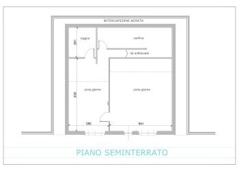 Planimetria - Appartamento Sant'Andrea di Rovereto, Chiavari - foto 36