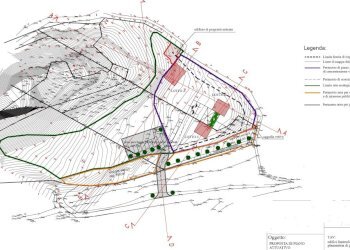 TAV 5 planimetria progetto - Terreno edificabile Tremezzina - foto 4