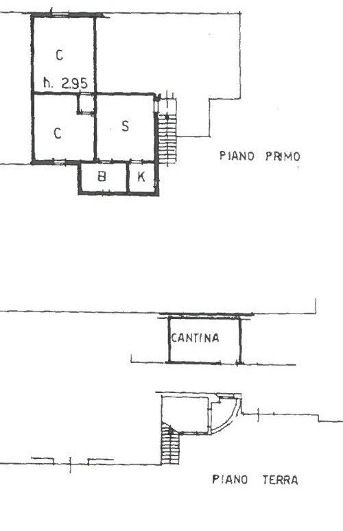 Pizzeria Bologna - floor plans 1
