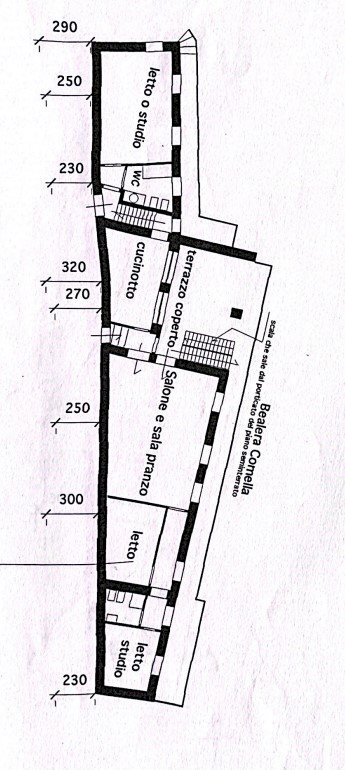 Semi-detached house via discesa ai prati 7, Dronero, Italia, 7, Dronero - floor plans 1