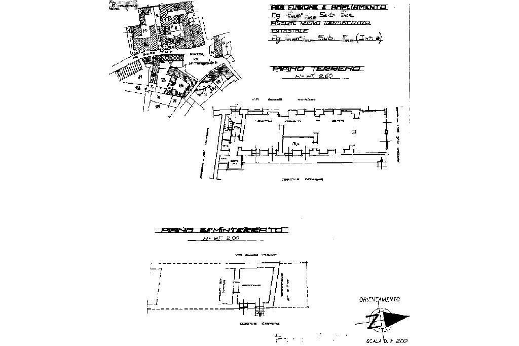 Negozio Piazza XX Settembre, San Germano Chisone - planimetria 1