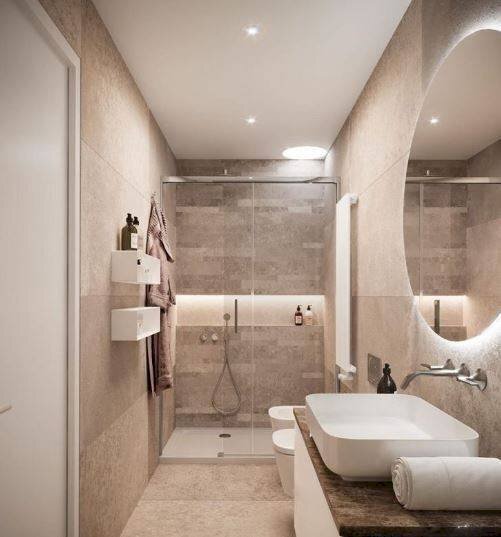render bagno - Trilocale via San Lorenzo, Bologna (zona Marconi) - foto 3