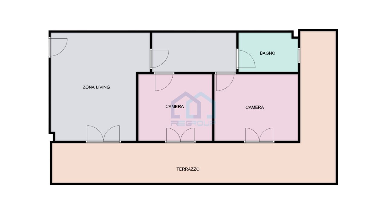 PLANIMETRIA - Quadrilocale Via Privata Vistamare 8, Savona - planimetria 1