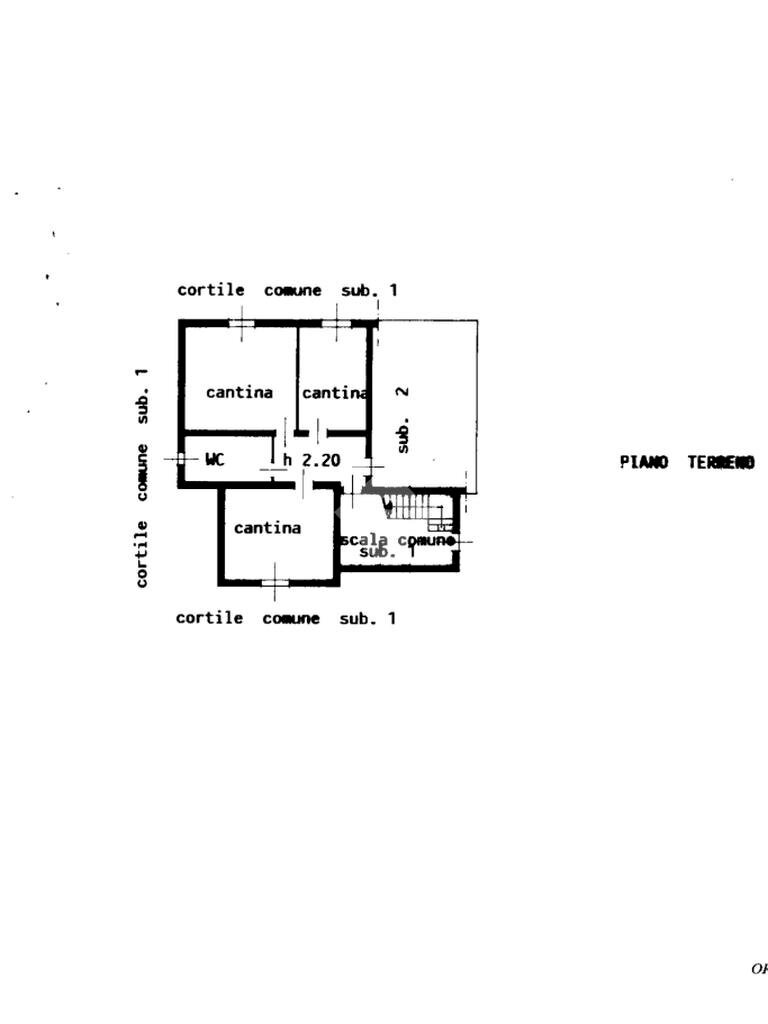 Villa Via Repubblica, Pozzo d'Adda - floor plans 1