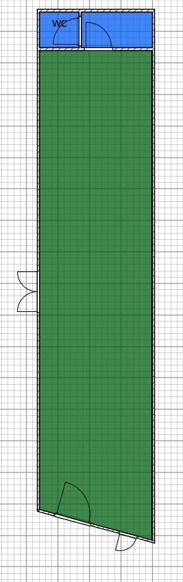 Negozio Via Sant'Ambrogio, Genova (zona Voltri) - planimetria 1