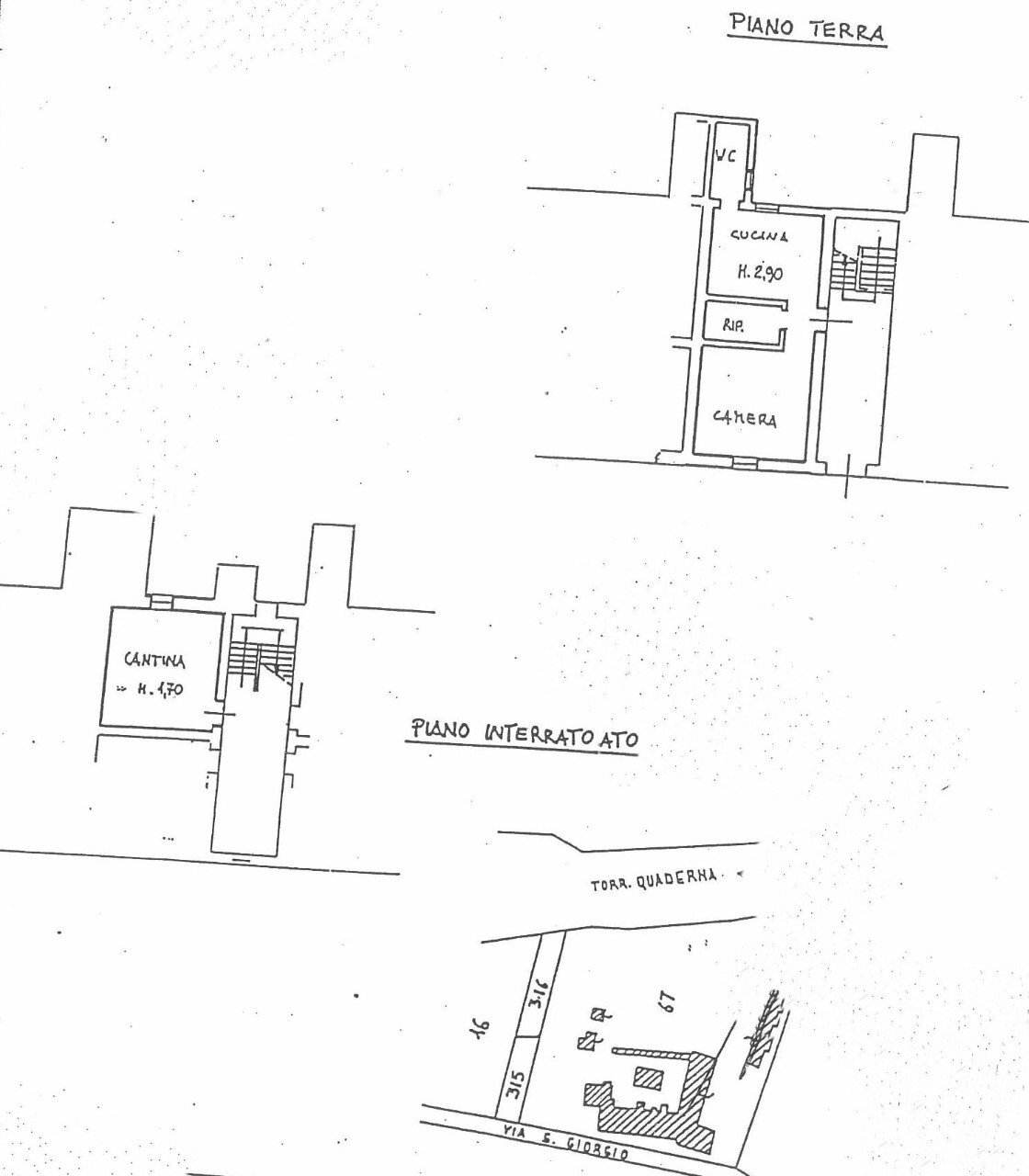 Appartamento Castel San Pietro Terme - planimetria 1