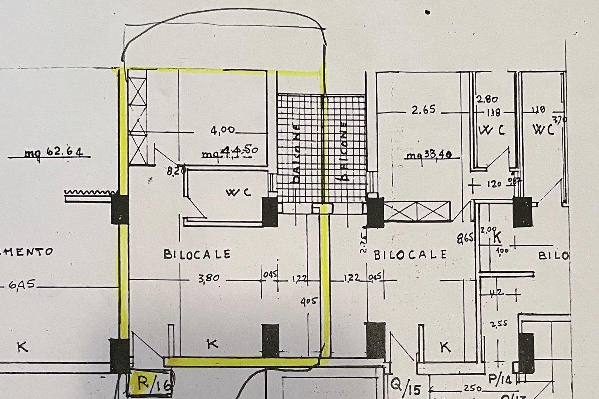 Appartamento Cervia - planimetria 1
