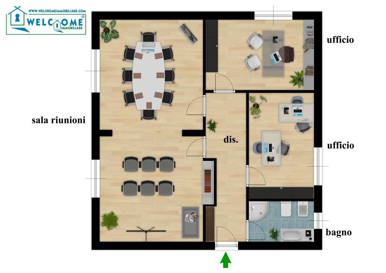 suggeriomento - Ufficio Quartucciu - planimetria 1
