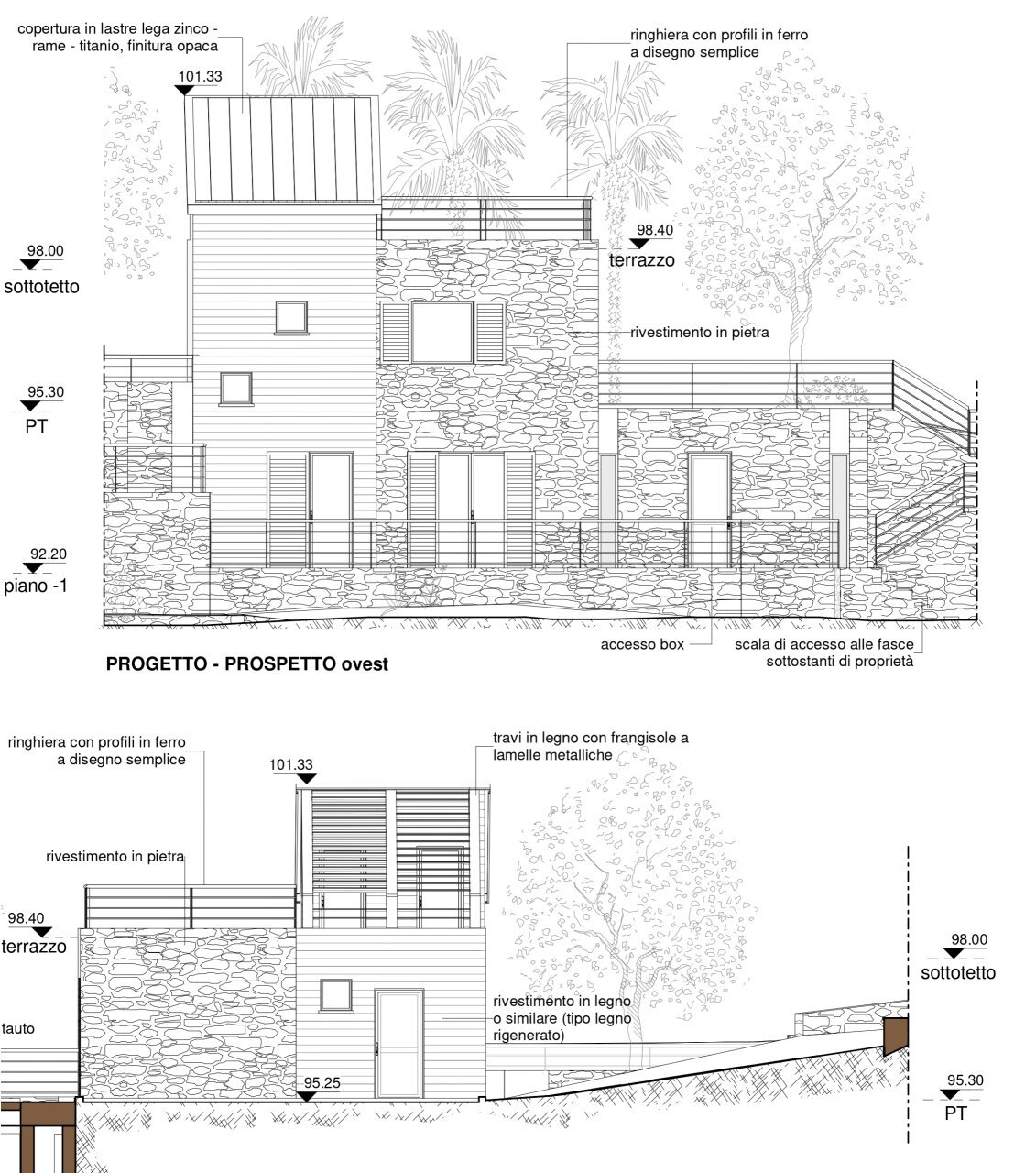 Varazze- - Villa VIA CANTALUPO, Varazze - floor plans 1