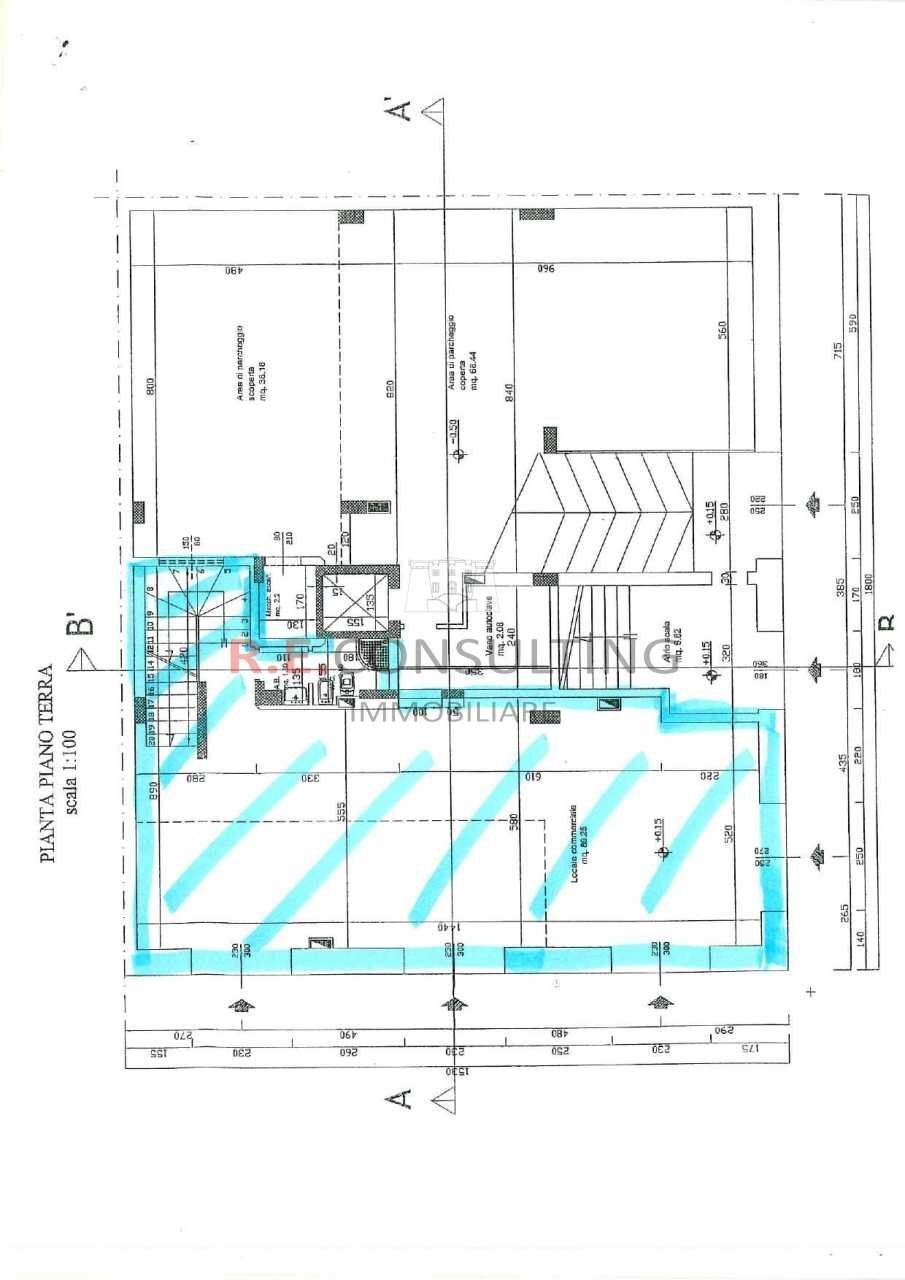 Planimetria 1.jpeg - Commercial Premises Via Mazzini 114, Taranto - floor plans 1
