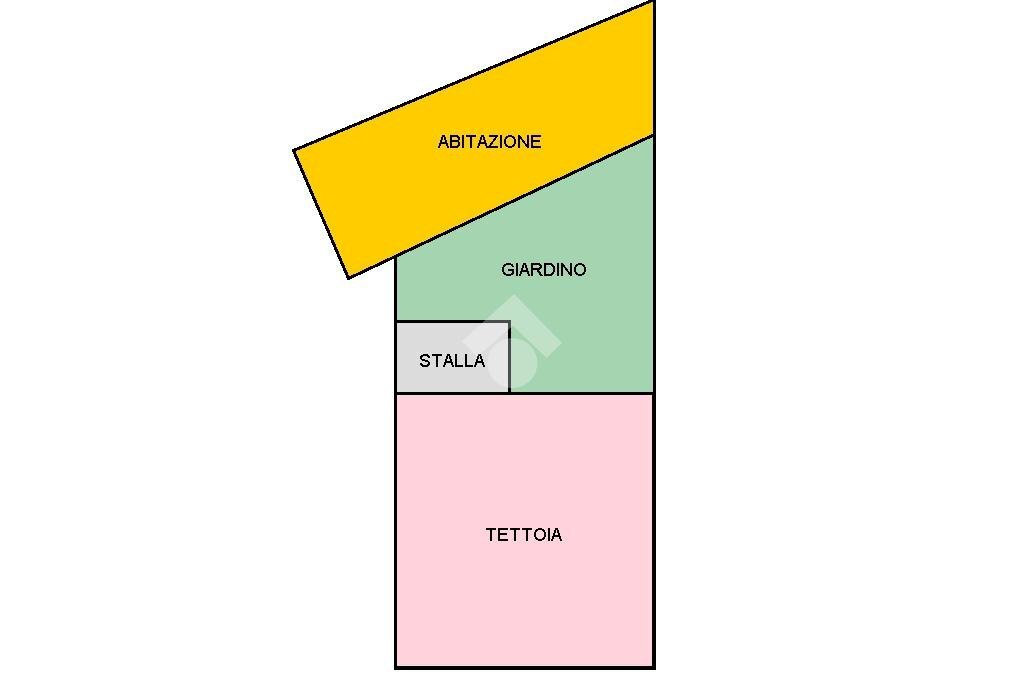 Rustico Via Villarbasse, Rivoli - planimetria 1