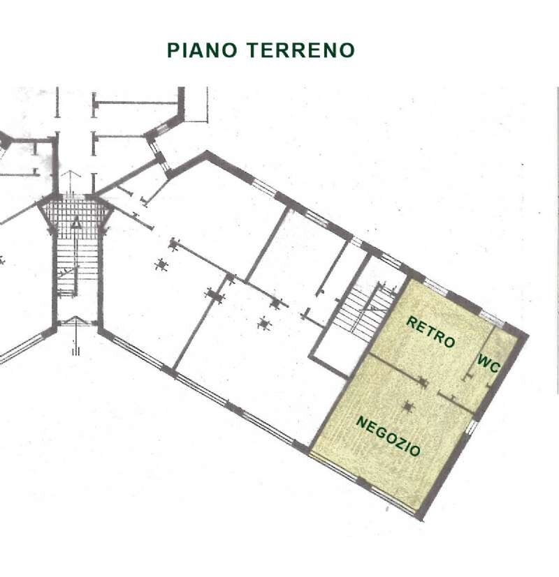 PIANTA - Shop via Vittorio Emanuele II, 83, Bricherasio - floor plans 1