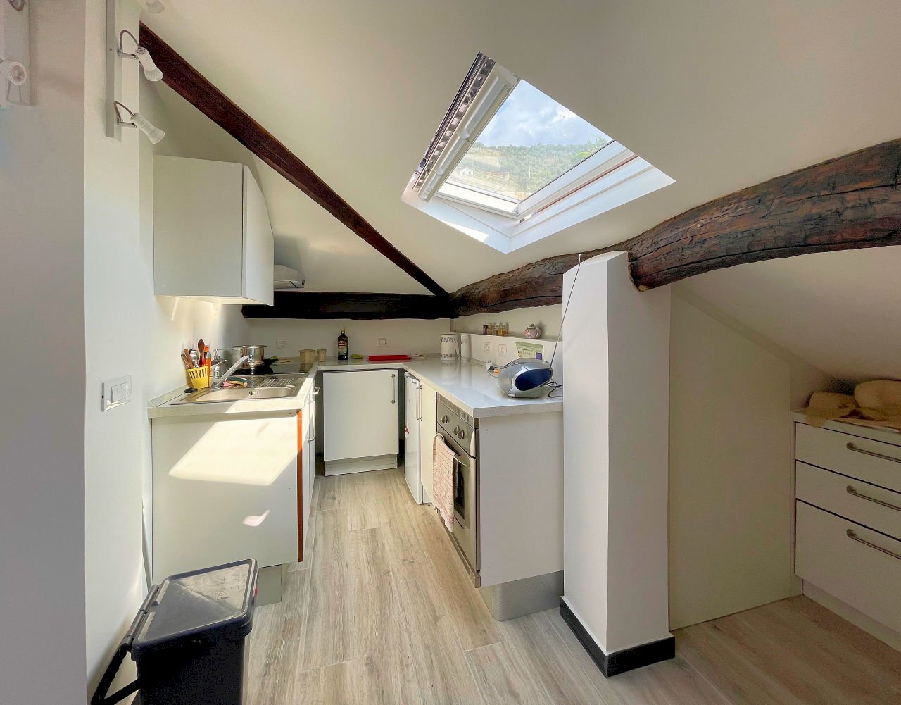 CUCINA.jpg - Attic Via F. Crispi 12, Sori - photo 3