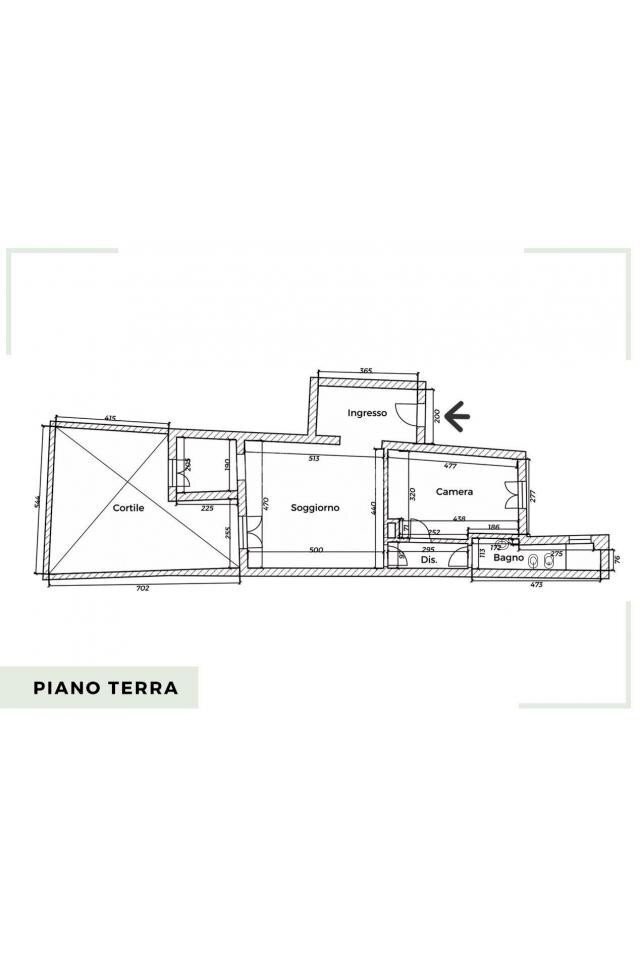 Appartamento Bologna - planimetria 1