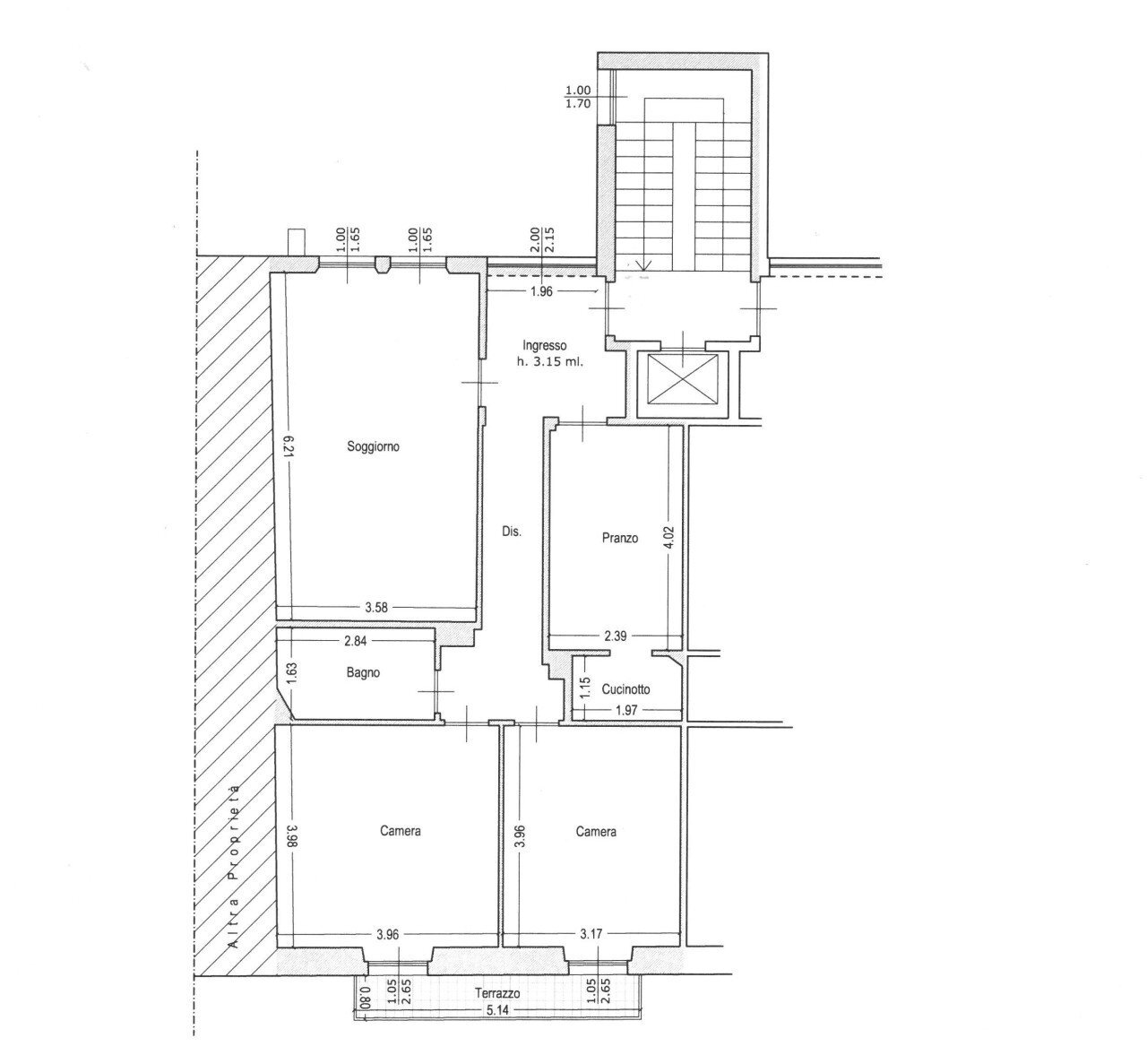 SKM_C25823071110330.jpg - Quadrilocale Via G. Pepoli, Castiglione dei Pepoli - planimetria 1