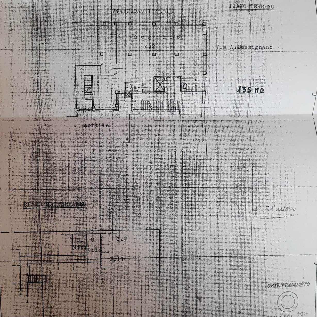 Locale Commerciale via CAVALLOTTI, Cuneo - planimetria 1