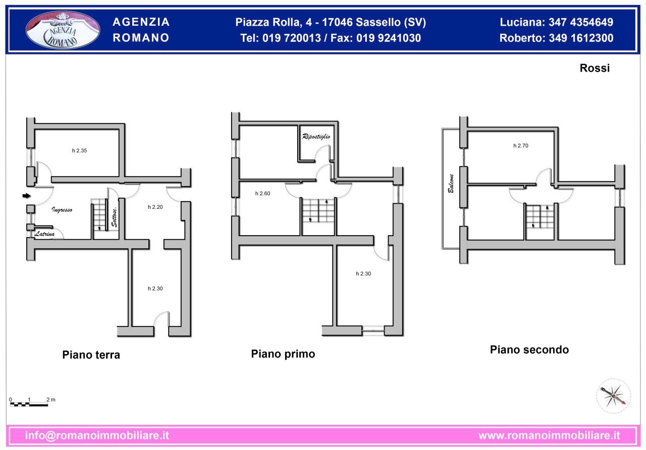 Rossi.jpg - Porzione di casa Sassello - planimetria 1
