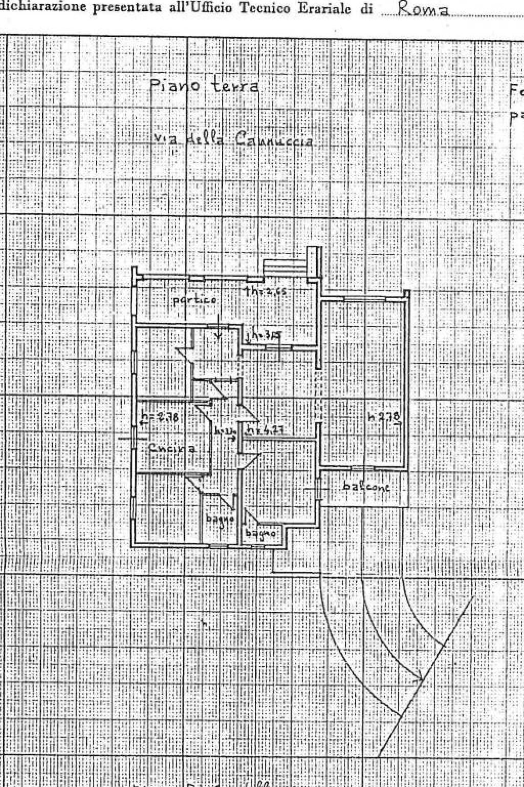 Villa via della Cannuccia, Anzio - floor plans 1