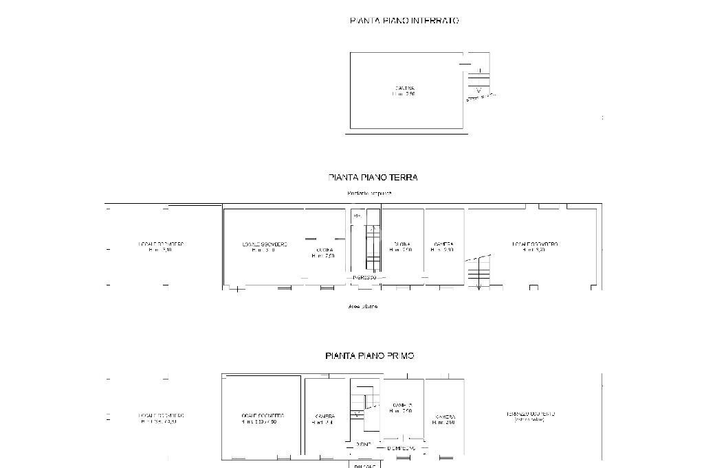 Rustic Via San Rocco, Cortanze - floor plans 1