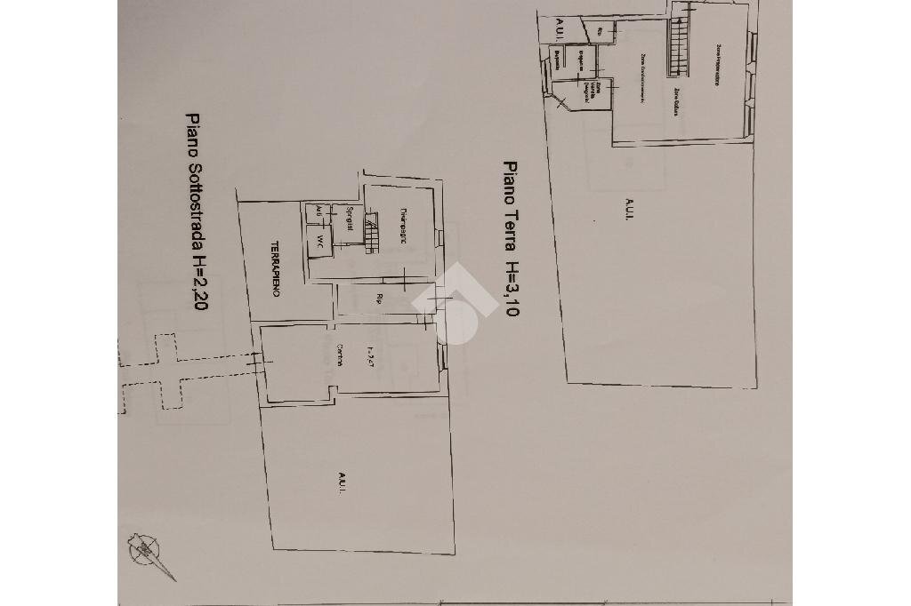 Appartamento Via Roma, Saludecio - planimetria 1