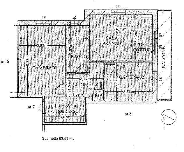 Immagine.png - Appartamento Frazione Acquafredda 29, Montoggio - planimetria 1