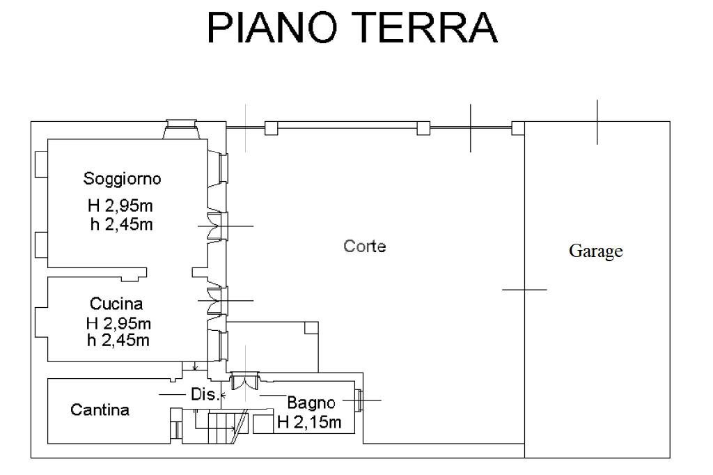 Casa indipendente Località Valentino, Verrua Savoia - planimetria 1