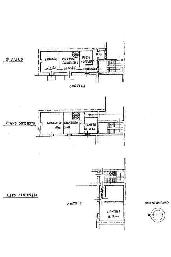 Trilocale via Giuseppe Garibaldi, 22, Casale Monferrato - planimetria 1