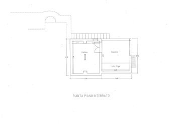 PIANTA PIANO SEMINTERRATO CANTINA  - Villa Località Macciuccatu Olbia, Olbia - foto 62