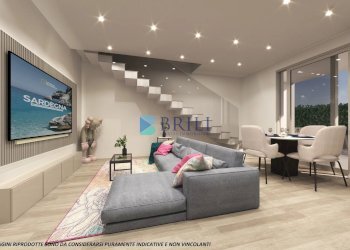 RENDER SOGGIORNO  - Villa via Londra, Olbia - foto 3