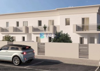 RENDER FACCIATA VILLE A SCHIERA - Villa via Londra, Olbia - foto 7