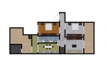 PROGETTO GRAFICO VIA SALVATORE CALENDA, 90.jpg - Trilocale Via Salvatore Calenda 90, Salerno - foto 6