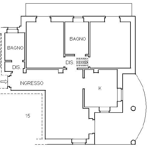 Apartment Verzuolo - floor plans 1