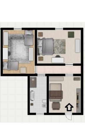 Trilocale corso Giuseppe Garibaldi, 97, Rho - planimetria 1