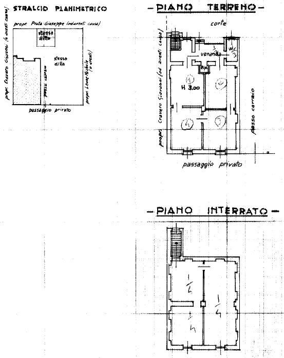 Independent house Via Ala di Stura, 71/9, Torino - floor plans 1