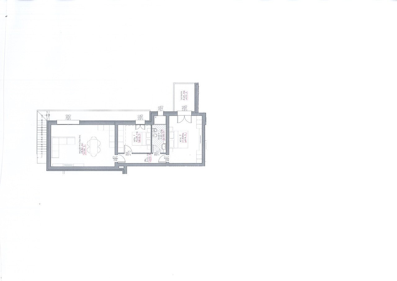 Appartamento Occhiobello - planimetria 1