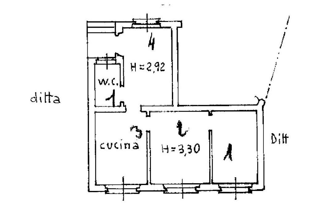 Casa indipendente Via Torino, Tronzano Vercellese - planimetria 1