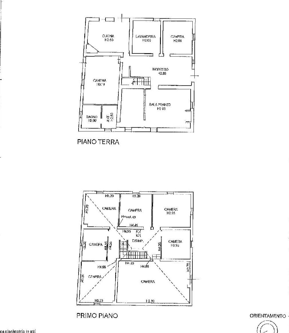 Rustic Ozzano dell'Emilia - floor plans 1