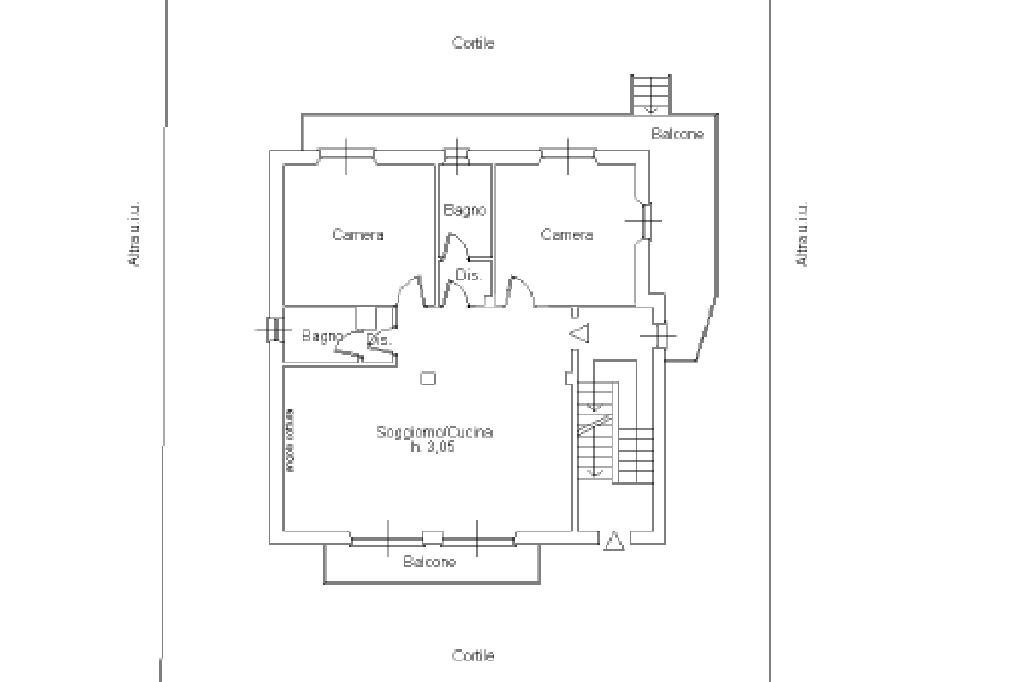 Villa Via Reano, Rivoli - planimetria 1