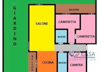 Appartamento Via Dameta, Roma (zona Tor Sapienza) - foto 26