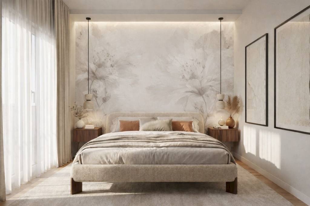 Camera da letto - Villa via del Roccolo, Varese - foto 2