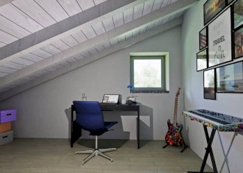 Stanza arredata - Villa via del Roccolo, Varese - foto 25