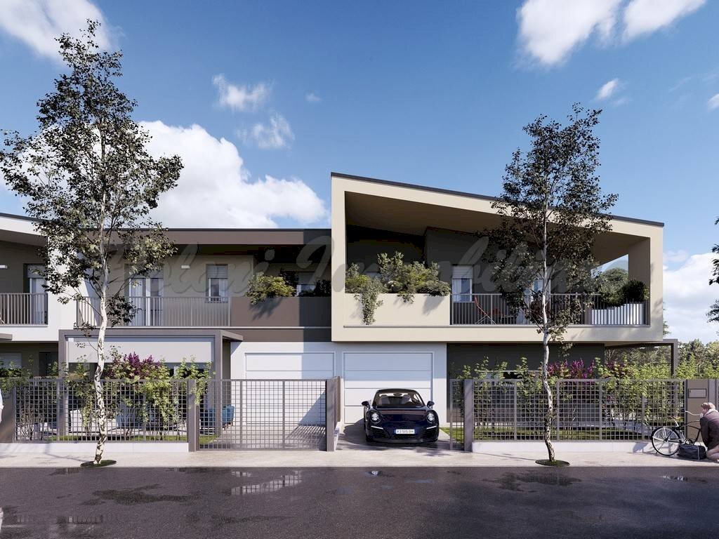 Facciata - Villa a Schiera San Paolo d'Argon - foto 2