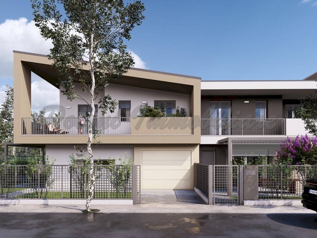 Facciata - Villa a Schiera San Paolo d'Argon - foto 3