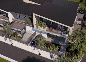 Facciata - Villa a Schiera San Paolo d'Argon - foto 11