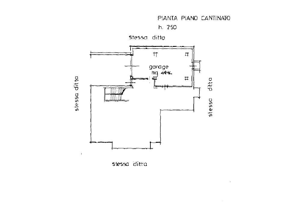 Villa Via Cesana, Giaveno - planimetria 1
