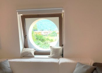 Dettaglio zona giorno - Four-room apartment via Corrado e Giulio Venini 29, Porlezza - photo 8