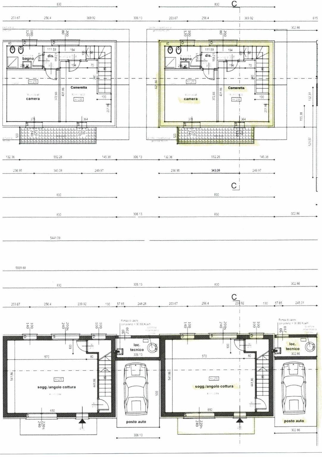 Villa via 1 Maggio, Vedano Olona - floor plans 1