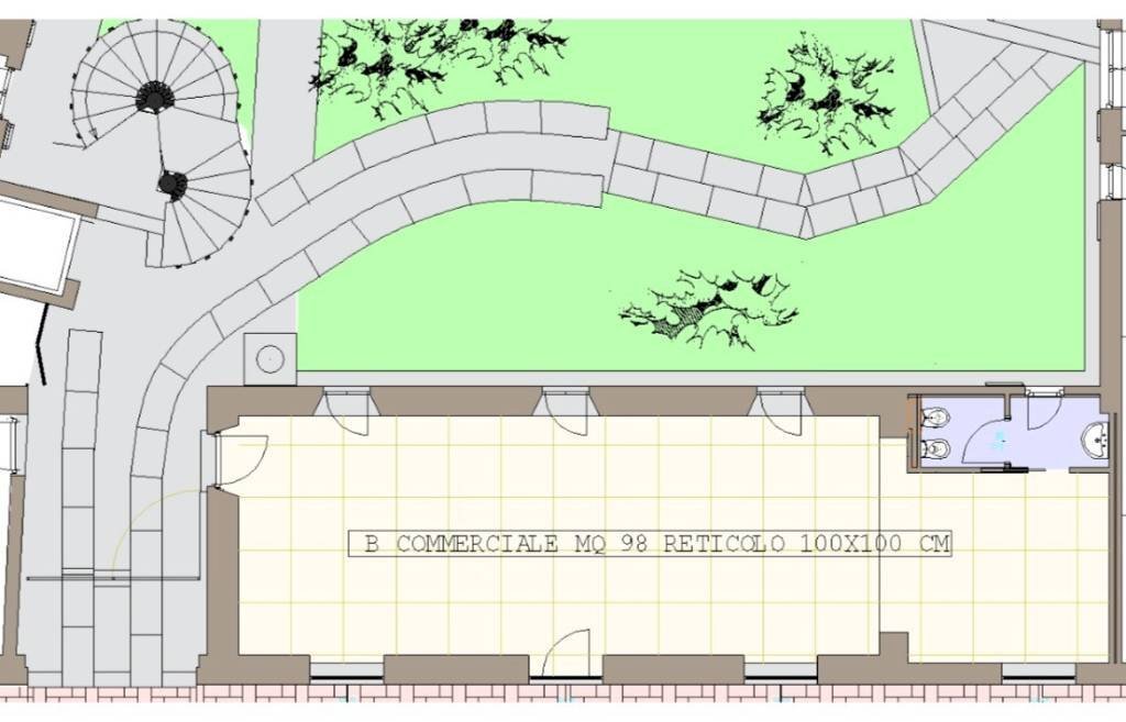planimetria - Negozio via Provinciale, 46A, Viverone - foto 3